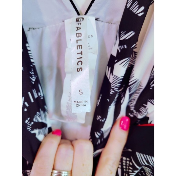 Fabletics maro palm tree print one piece swimsuit - Picture 4 of 5